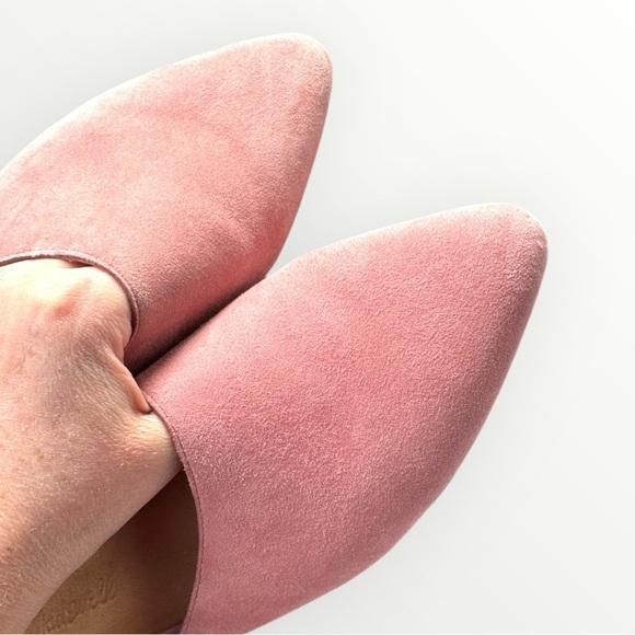 Madewell The Remi Mule in Pink Suede - Picture 10 of 12